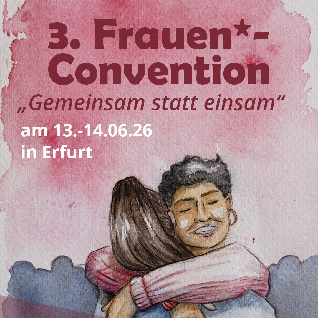 2026 - 3. Frauen* - Convention in Erfurt